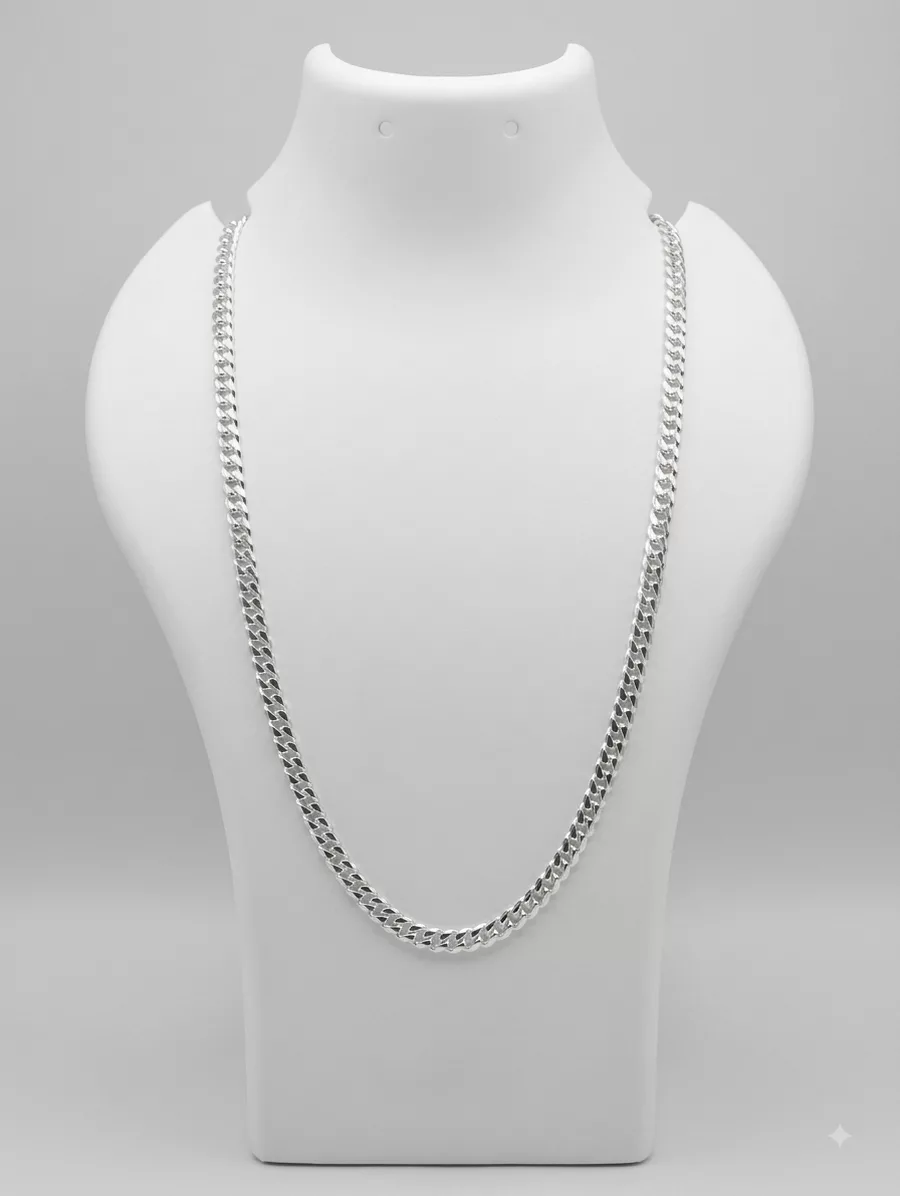 Curb Chain in silver