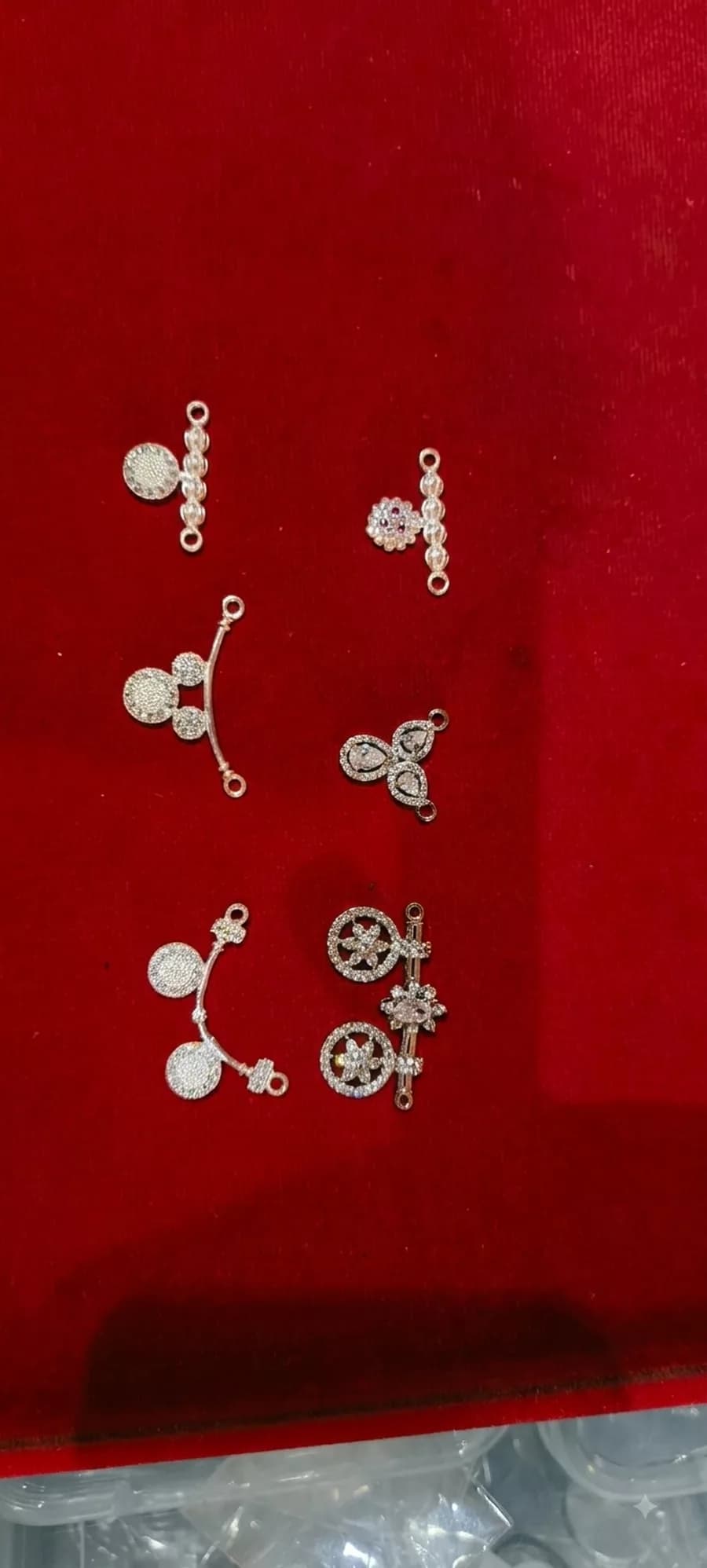 Pave Mangalsutra Pendants (6 designs) in silver