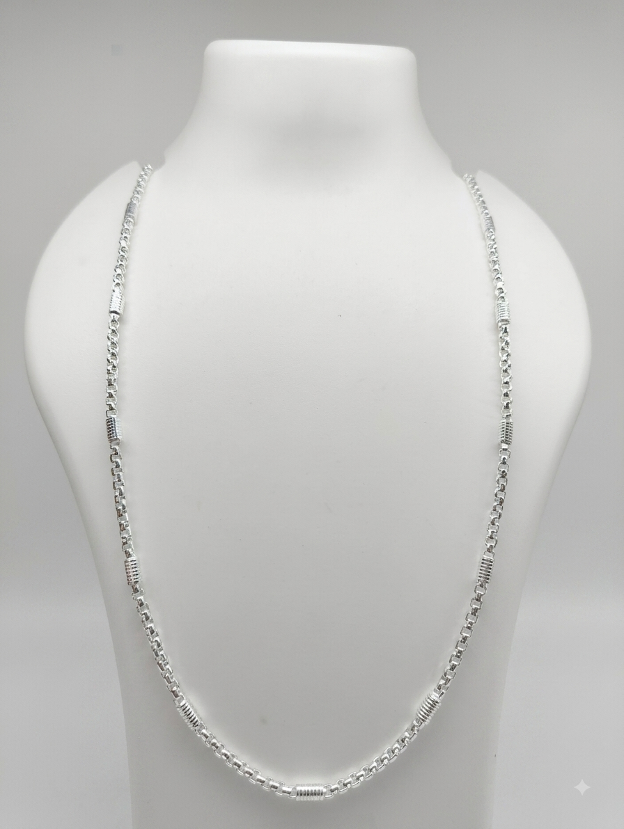 Silver Byzantine Chain