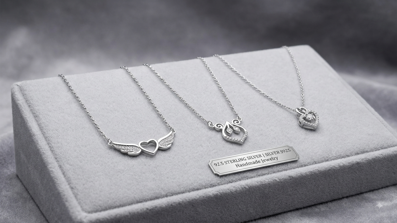 Silver Pendant Necklace Collection